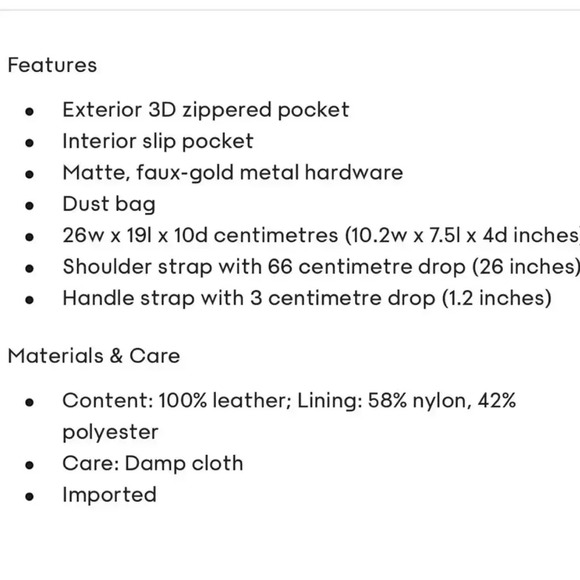 Aritzia soft pink leather  mini backpack - Picture 12 of 12